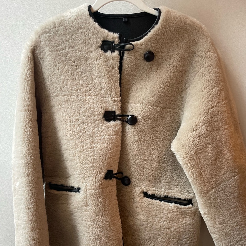 Mango teddy jacket